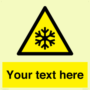 Custom Snowflake Sign